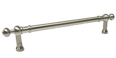 RK International 12" (305mm) Centers Appliance/Oversized Pull with Decorative Ends in Satin Nickel