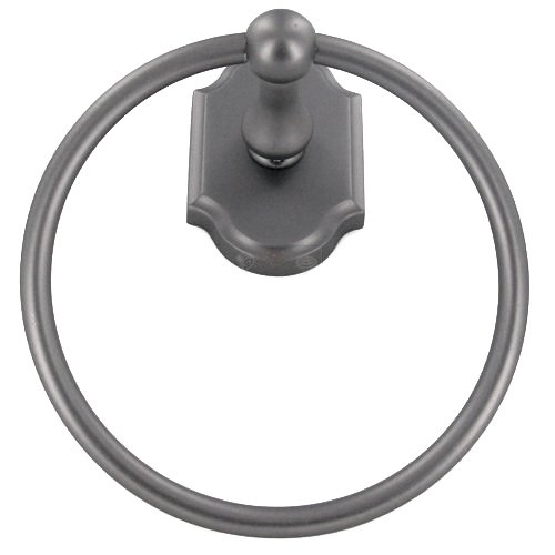 Rusticware Towel Ring in Weathered Pewter