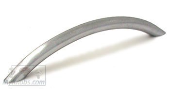 Smedbo 5 1/8" Curved Drawer Handle in Brushed Chrome