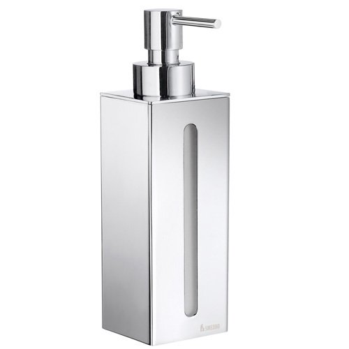Smedbo Wall Mounted Single Pump Soap Dispenser in Polished Chrome