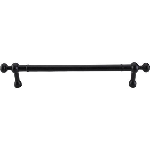 Top Knobs Oversized 12" Centers Door Pull in Patine Black 15 1/8" O/A