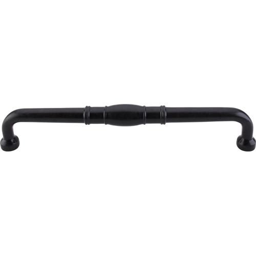 Top Knobs Oversized 12" Centers Door Pull in Patine Black 12 7/8" O/A