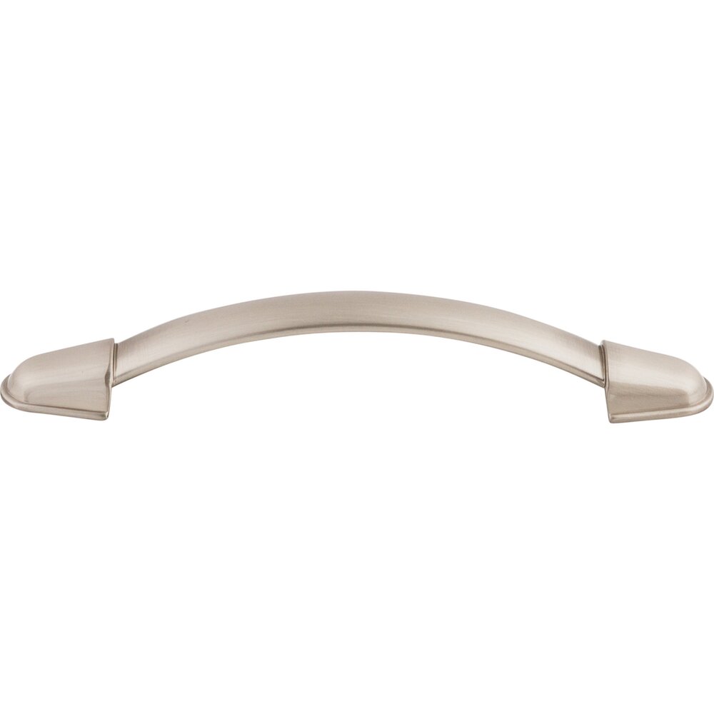 Top Knobs Buckle 5 1/16" Centers Arch Pull in Brushed Satin Nickel