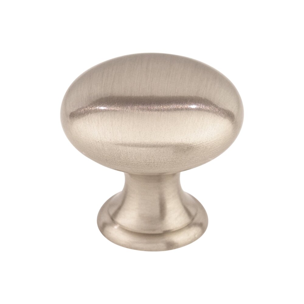 Top Knobs Asbury 15/16" Diameter Mushroom Knob in Brushed Satin Nickel