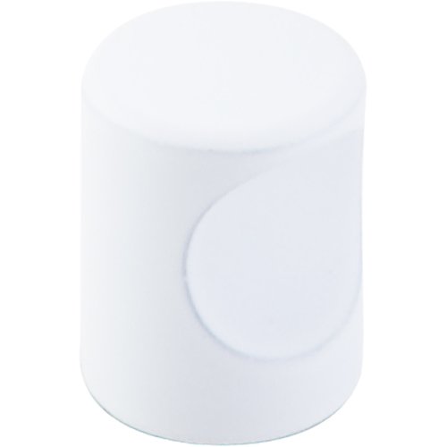 Top Knobs 3/4" Indent Knob in White