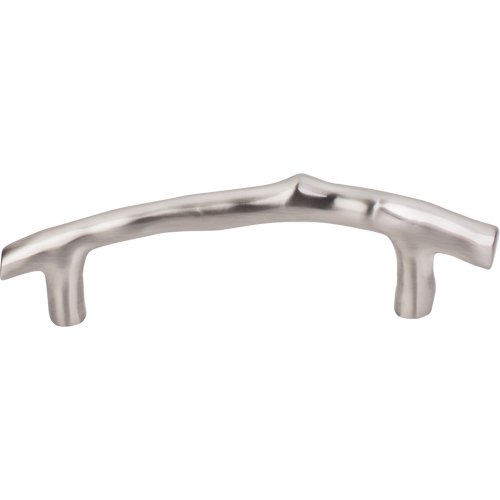 Top Knobs Aspen II Twig 3 1/2" Centers Arch Pull in Brushed Satin Nickel