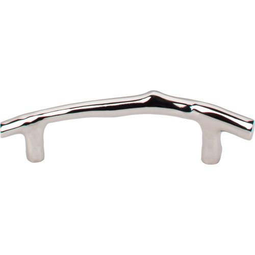 Top Knobs Aspen II Twig 3 1/2" Centers Arch Pull in Polished Nickel