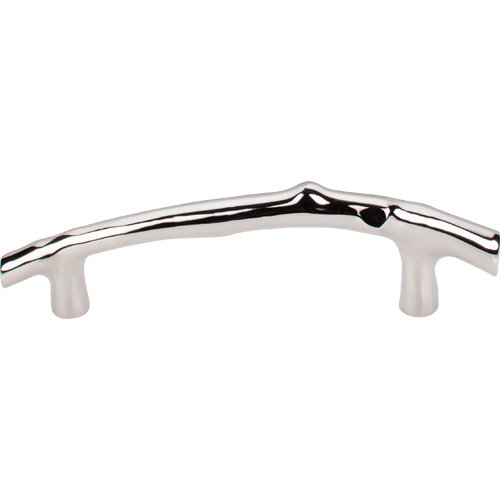 Top Knobs Aspen II Twig 5" Centers Arch Pull in Polished Nickel