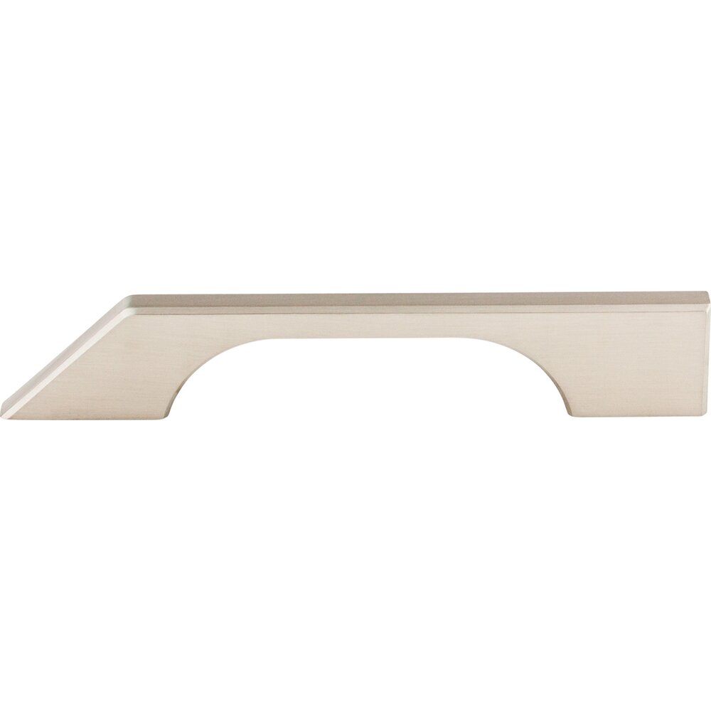 Top Knobs Tapered 5" Centers Bar Pull in Brushed Satin Nickel