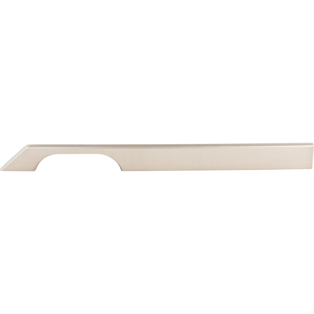 Top Knobs Tapered 12" Centers Bar Pull in Brushed Satin Nickel