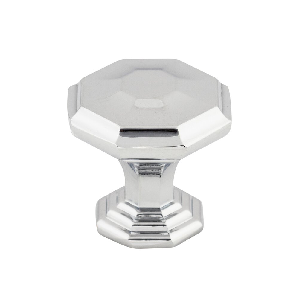 Top Knobs Chalet 1 1/8" Diameter Knob in Polished Chrome