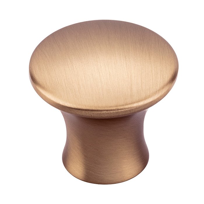Top Knobs Oculus 1 1/8" Diameter Mushroom Knob in Honey Bronze