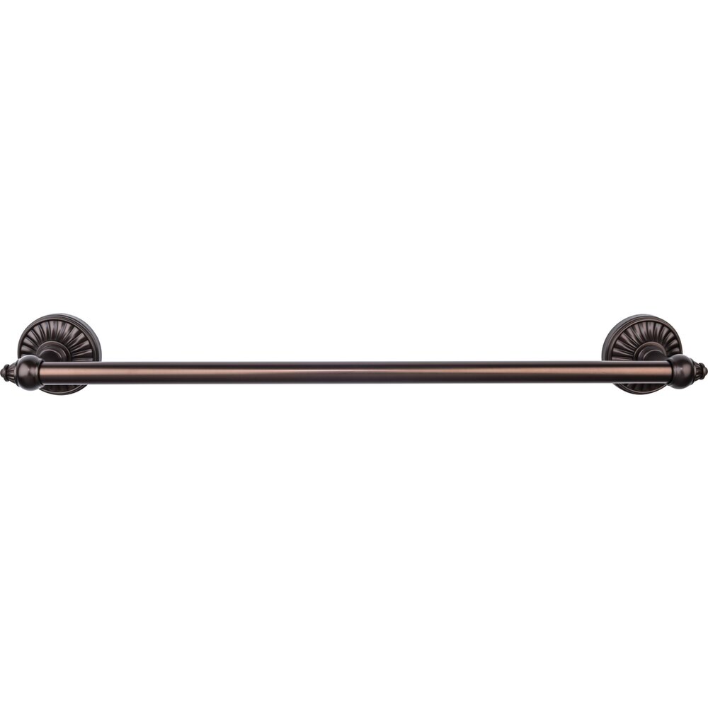 Top Knobs Tuscany Bath Towel Bar 18" Single in Oil Rubbed Bronze