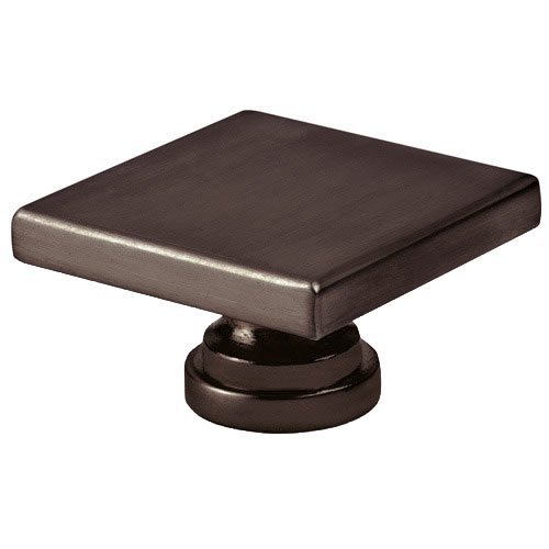 Topex Large Square Knob in Brushed Oil Rubbed Bronze