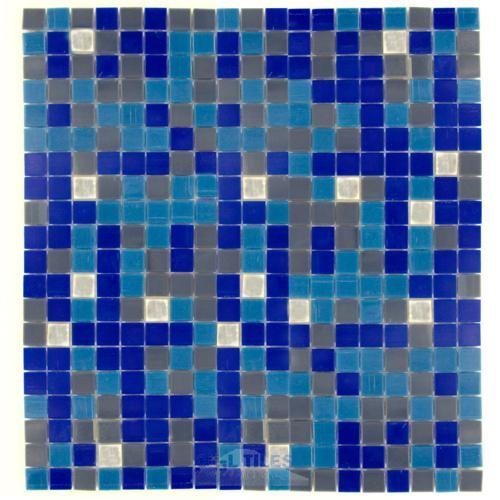 Vicenza Mosaico Glass Tiles Film Faced Sheets in Colombina