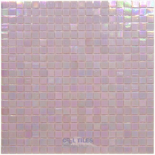 Vicenza Mosaico Glass Tiles 5/8" Glass Film-Faced Sheets in Toasted
