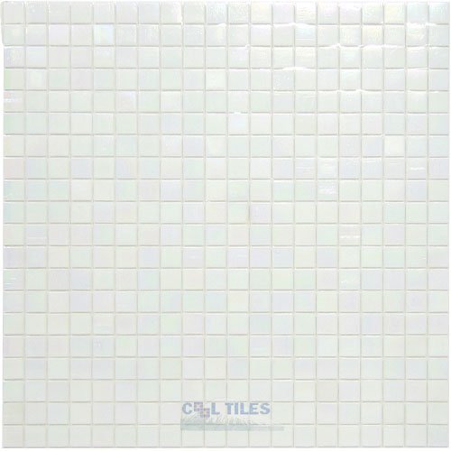 Vicenza Mosaico Glass Tiles 5/8" Glass Film-Faced Sheets in Sugarcane