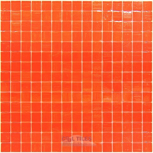 Vicenza Mosaico Glass Tiles 3/4" Glass Film-Faced Sheets in Marina