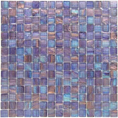 Vicenza Mosaico Glass Tiles 3/4" Glass Film-Faced Sheets in Ilario