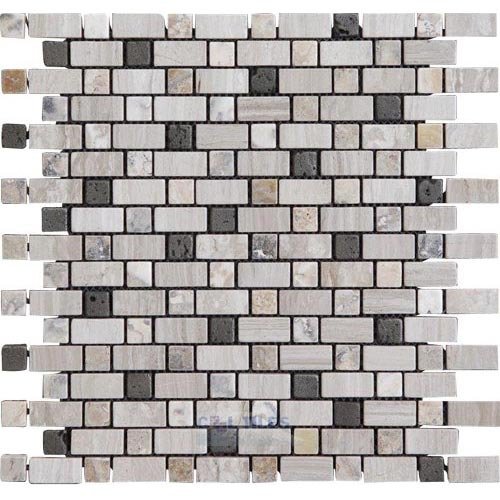 Illusion Glass Tile Glass and Stone Mosaic Tile in Jubilation