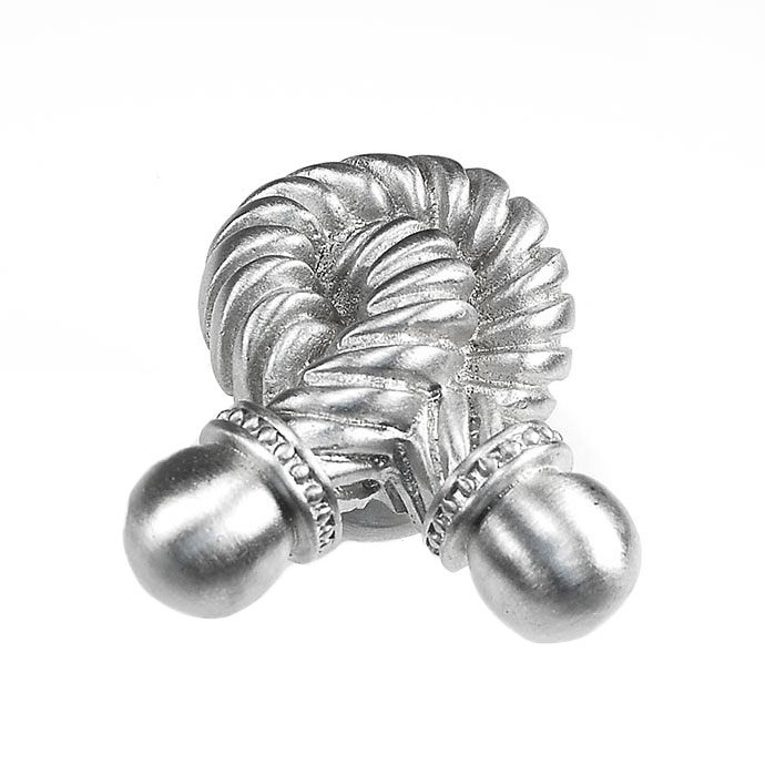 Vicenza Hardware Small Twisted Rope Knob in Satin Nickel