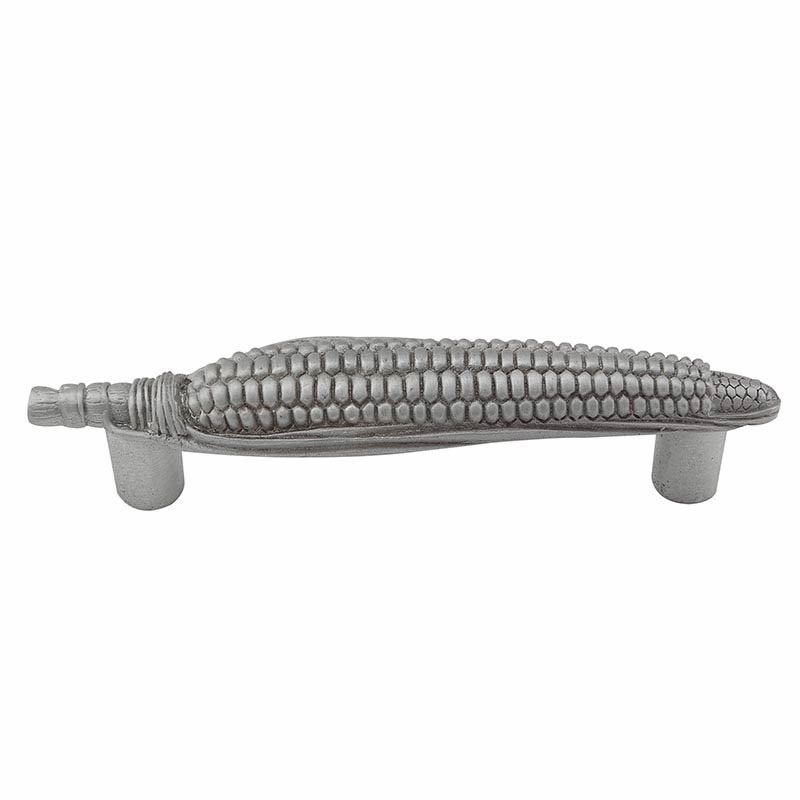 Vicenza Hardware Fruits and Veggies - Corn On The Cob Handle 76mm in Satin Nickel