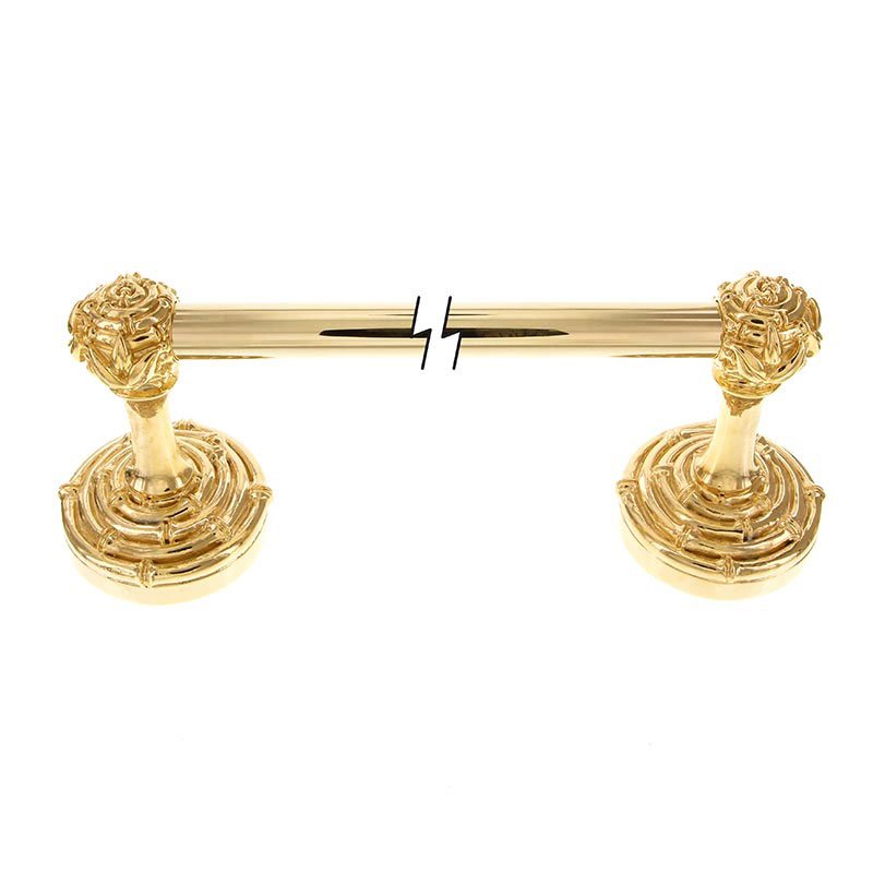 Vicenza Hardware 24" Towel Bar in Polished Gold