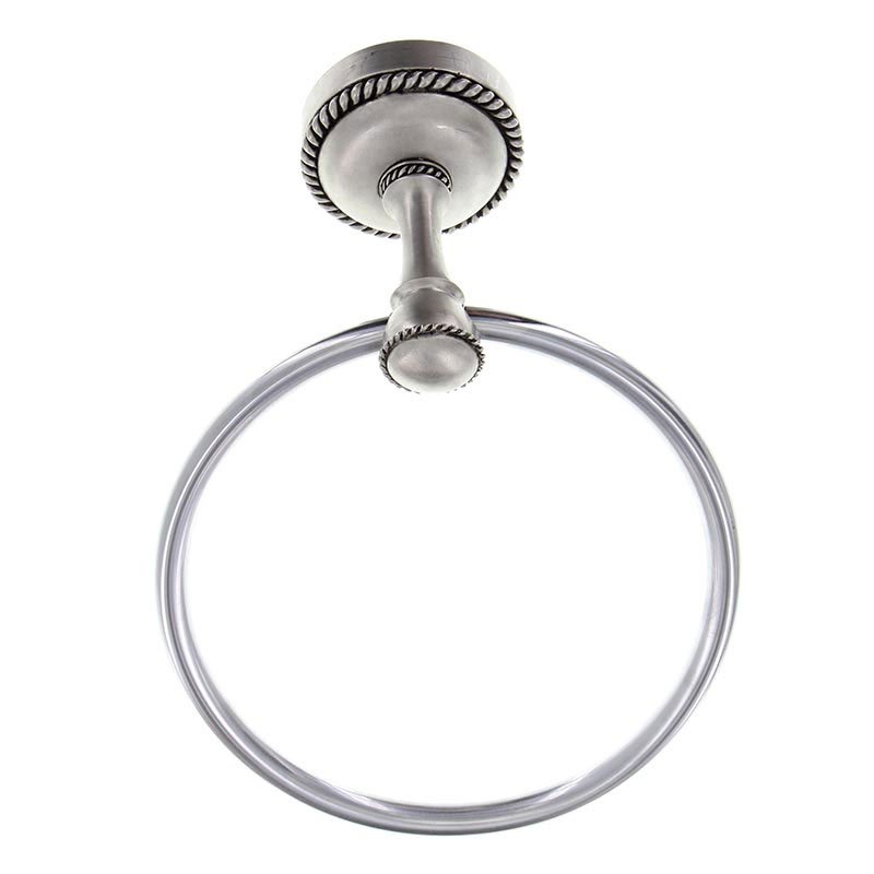 Vicenza Hardware Towel Ring in Antique Nickel