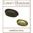 [ Liberty Kitchen Cabinet Hardware - Hammered Metal Collection ]
