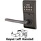 Emtek Hardware - Helios - Modern Lever Storeroom Electronic Keypad Lock