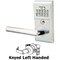 Emtek Hardware - Stuttgart - Modern Lever Storeroom Electronic Keypad Lock