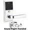 Emtek Hardware - Sion - Emtouch Lever with Electronic Touchscreen Lock