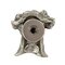 Abstract Designs Decorative Hardware - Dog Knobs - Boxer Knob in Antique Nickel
