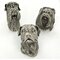 Abstract Designs Decorative Hardware - Dog Knobs - Schnauzer Knob in Antique Nickel