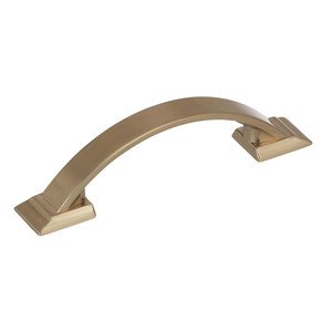 Amerock 3" Centers Cabinet Pull in Golden Champagne