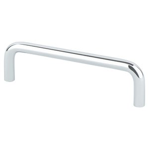 Berenson Hardware 4" Centers Uptown Appeal Pull in Polished Chrome