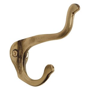 Basics AB4700-AS-5 Coat Hook Antique Brass