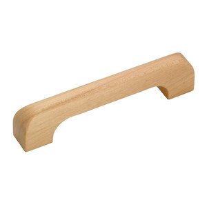 Richelieu Hardware 3 3/4" Centers Squared End Wood Handle in Maple Natural