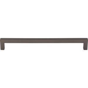 Top Knobs 8 13/16" Centers Square Bar Pull in Ash Gray