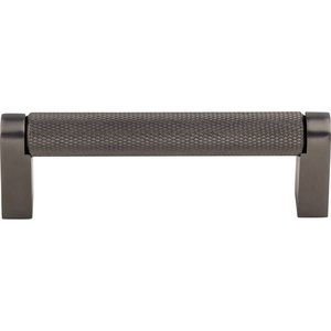 Top Knobs 3 3/4" Centers Amwell Bar Pull in Ash Gray