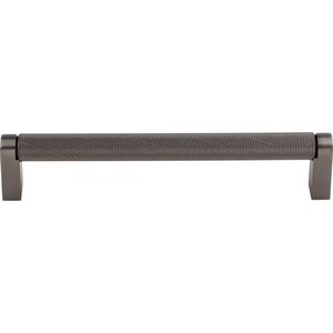 Top Knobs 6 1/4" Centers Amwell Bar Pull in Ash Gray