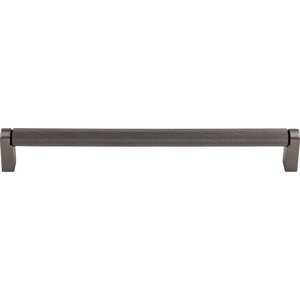 Top Knobs 8 13/16" Centers Amwell Bar Pull in Ash Gray