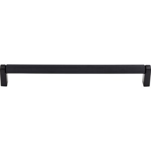 Top Knobs 8 13/16" Centers Amwell Bar Pull in Flat Black