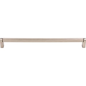 Top Knobs 11 11/32" Centers Amwell Bar Pull in Brushed Satin Nickel