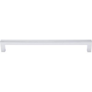 Top Knobs Square Bar Pull 8 13/16" Centers in Polished Chrome