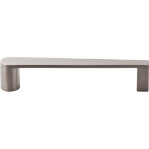 Top Knobs 5 1/16" Centers Pull in Brushed Stainless Steel