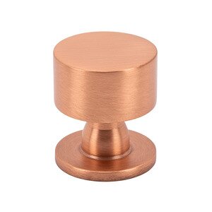 Vesta 1 1/8" Round Knob in Satin Copper