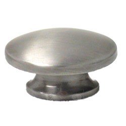 Abstract Designs Oval Knob in Light Satin Pewter