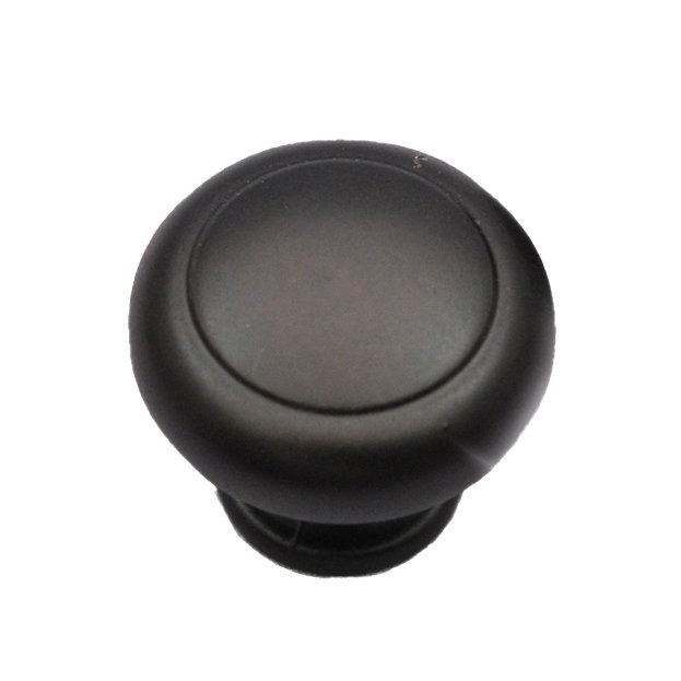 Abstract Designs 1 3/8" Round Knob in Oil Rubbed Bronze