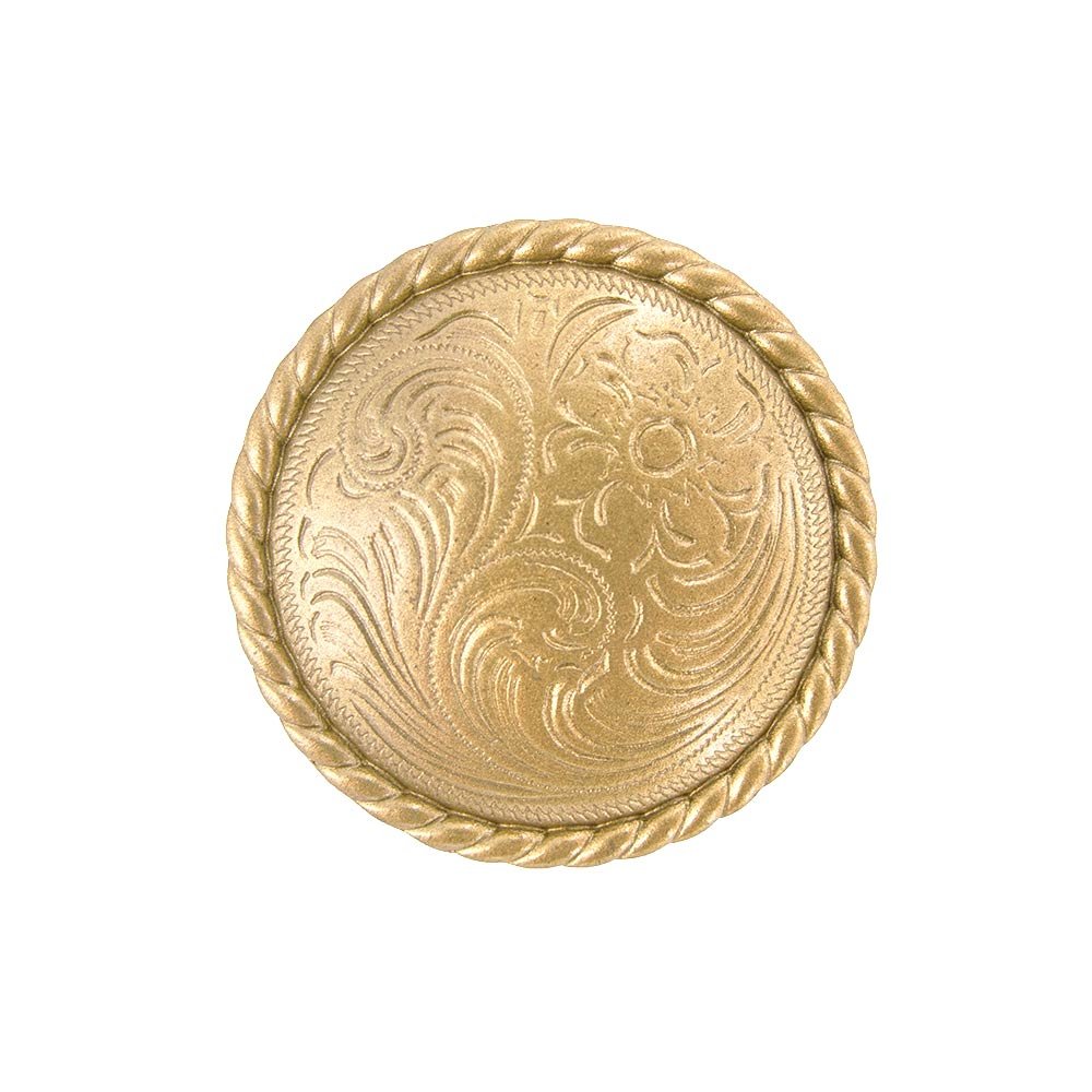 Abstract Designs 1 1/2" Knob in Lux Gold